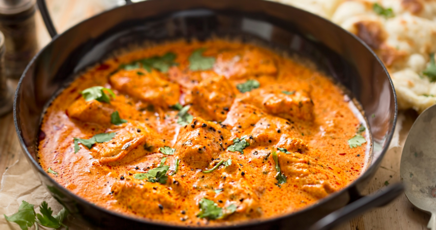 Butter Chicken at India Palace Restaurant